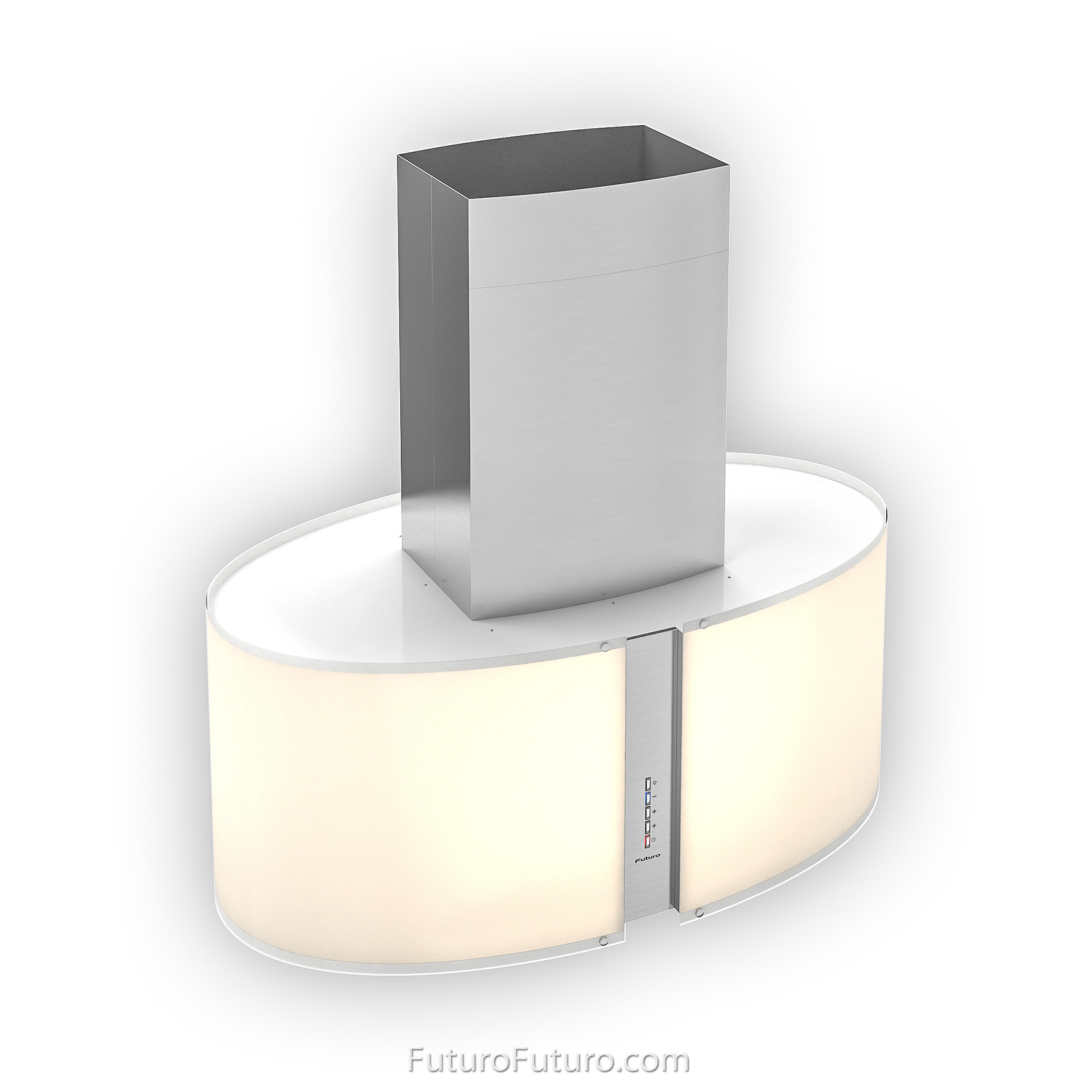 34″ Murano Glow LED Island Range Hood IS34MURGLOWLED