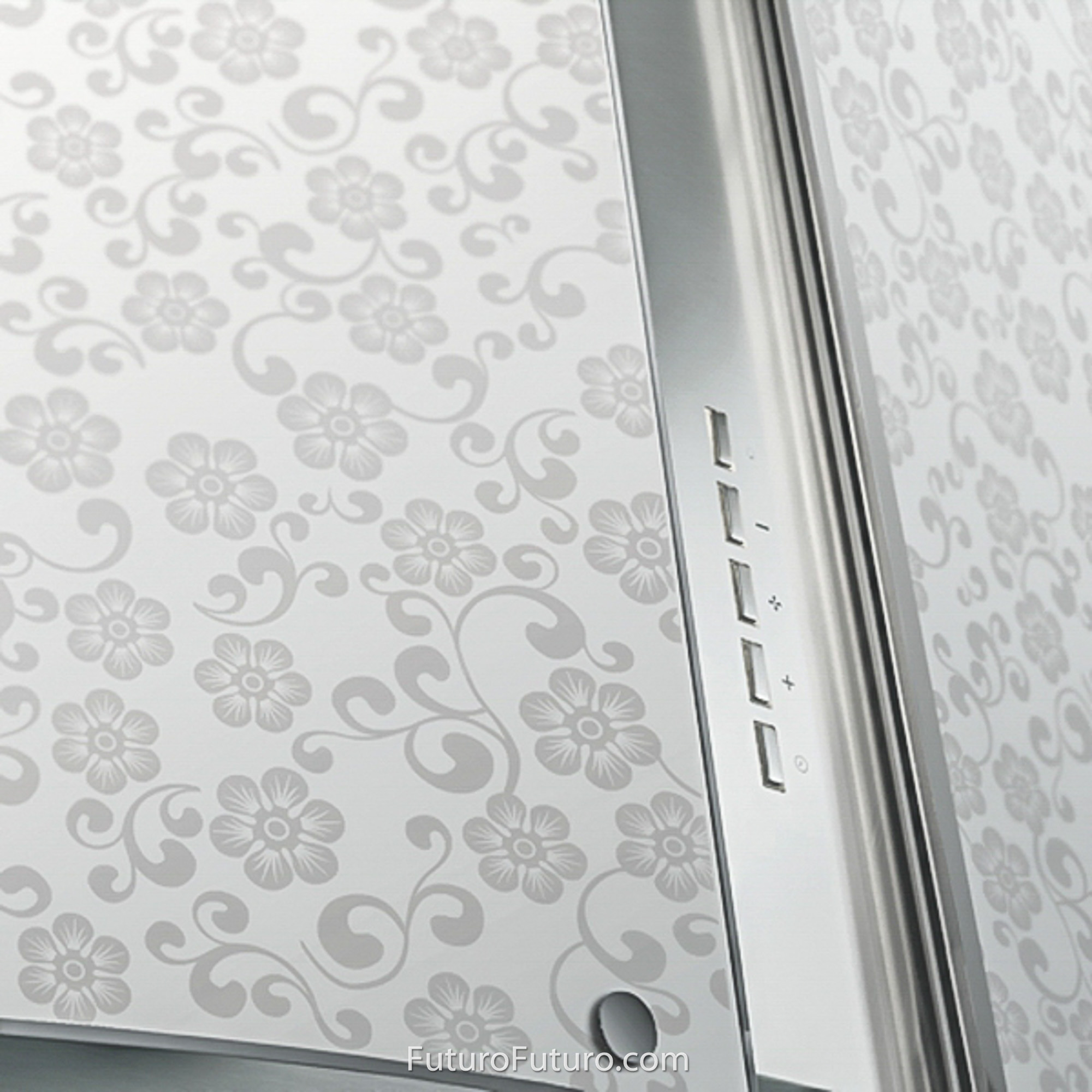 34″ Murano Mayflower LED Island Range Hood IS34MURMAYFLOWERLED