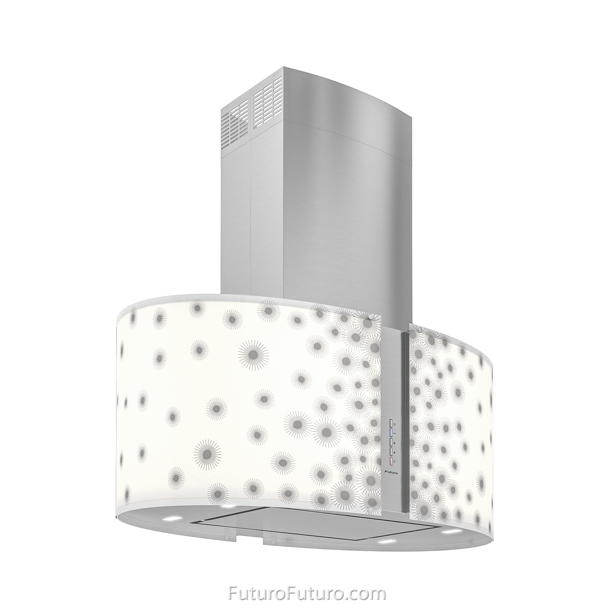 34″ Murano Orion LED Island Range Hood IS34MURORIONLED