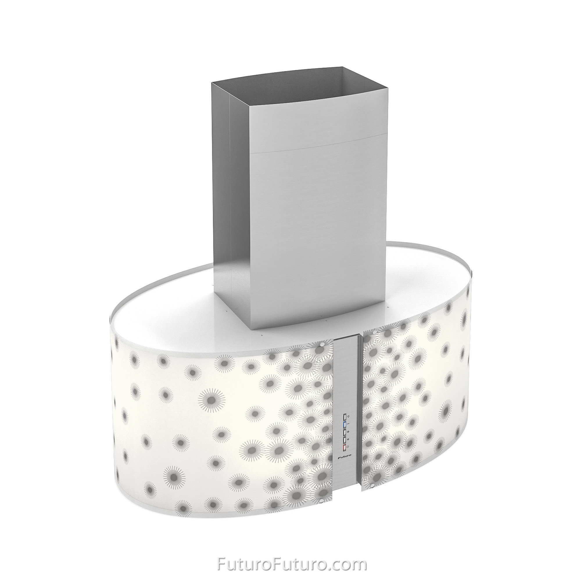 34″ Murano Orion LED Island Range Hood IS34MURORIONLED