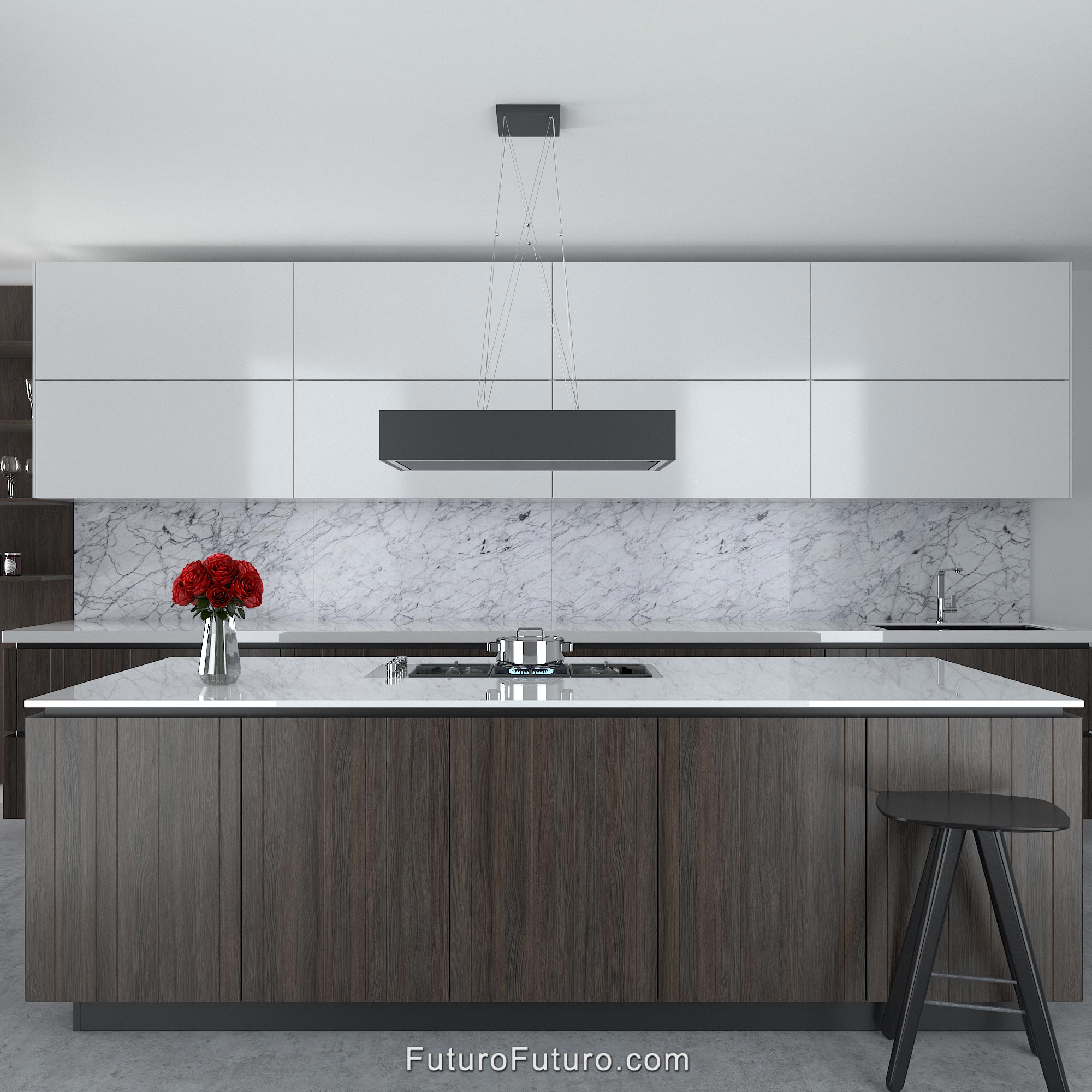 36″ Balance Charcoal Island Range Hood IS36BALANCECHR