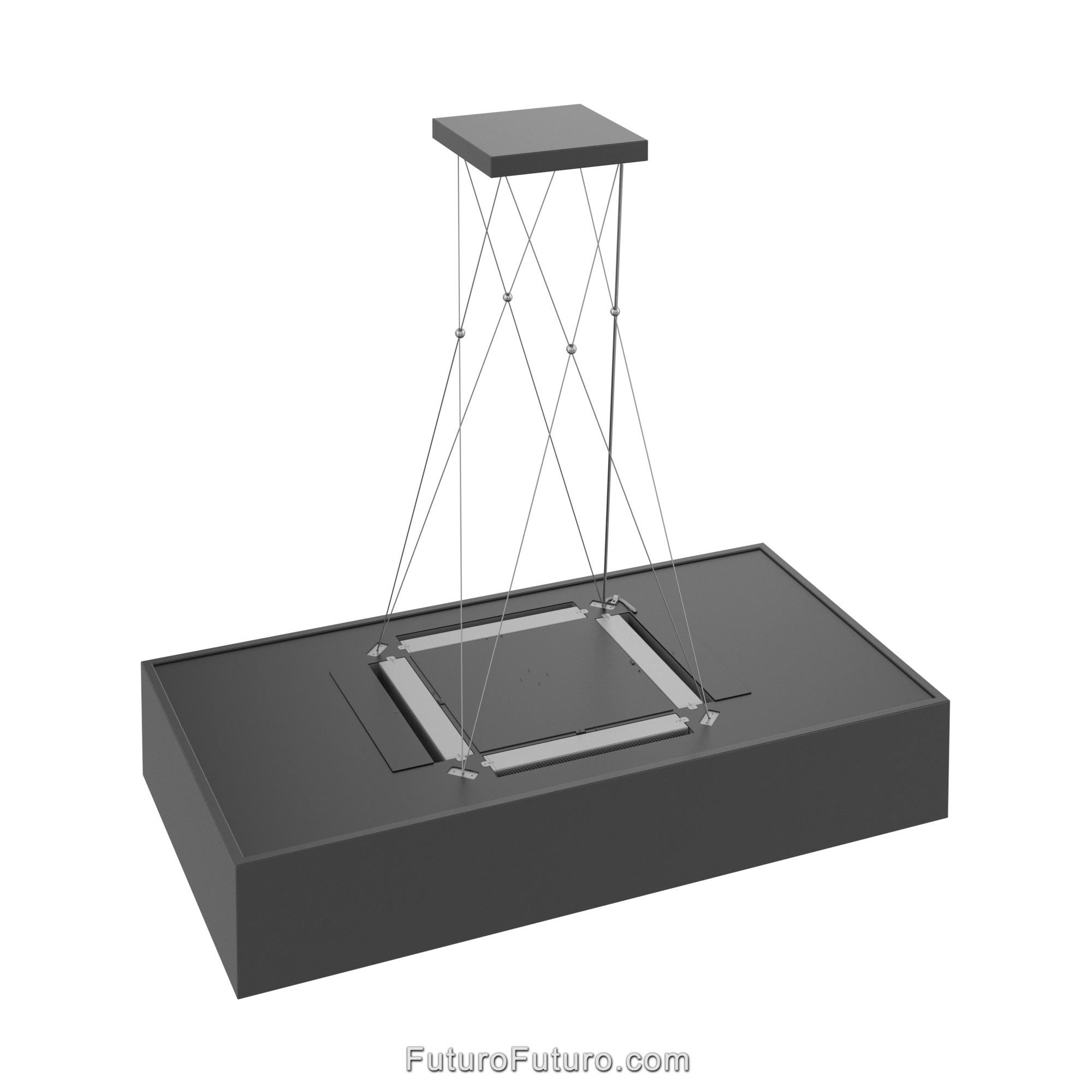 36″ Balance Charcoal Island Range Hood IS36BALANCECHR