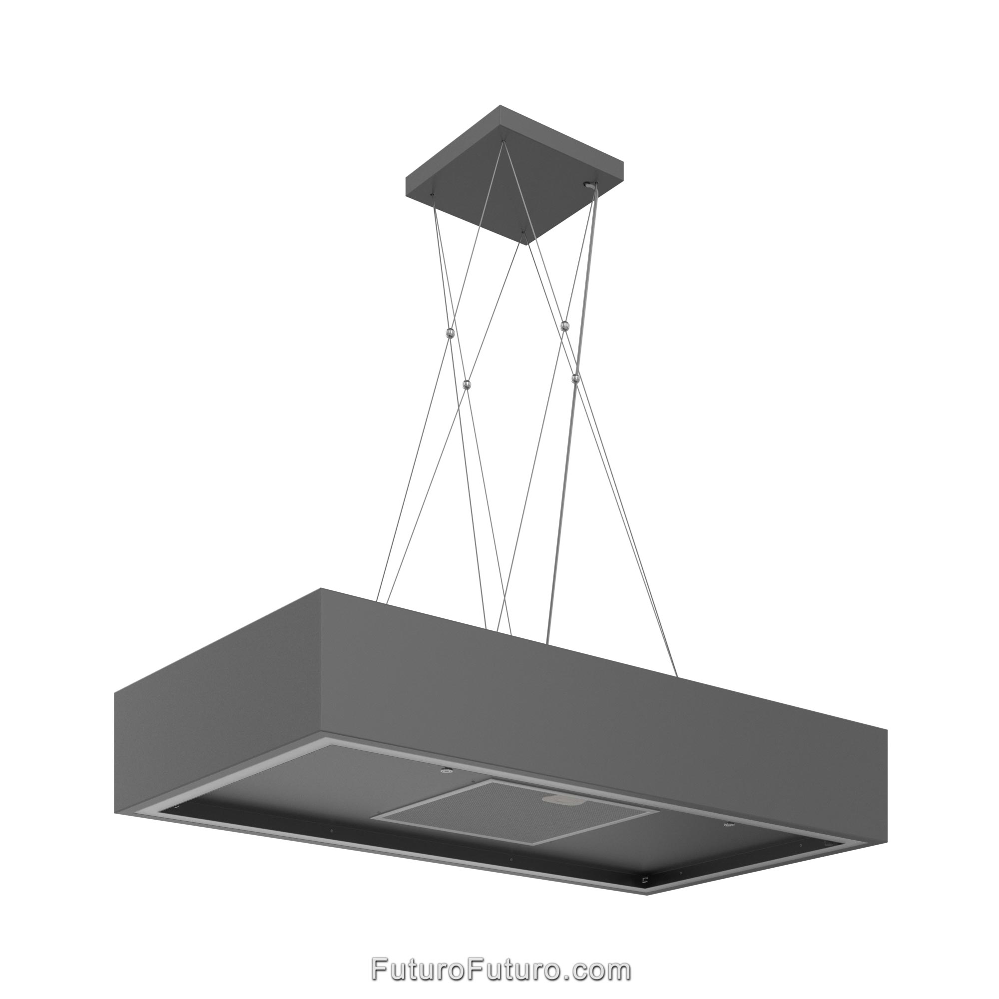 36″ Balance Charcoal Island Range Hood IS36BALANCECHR