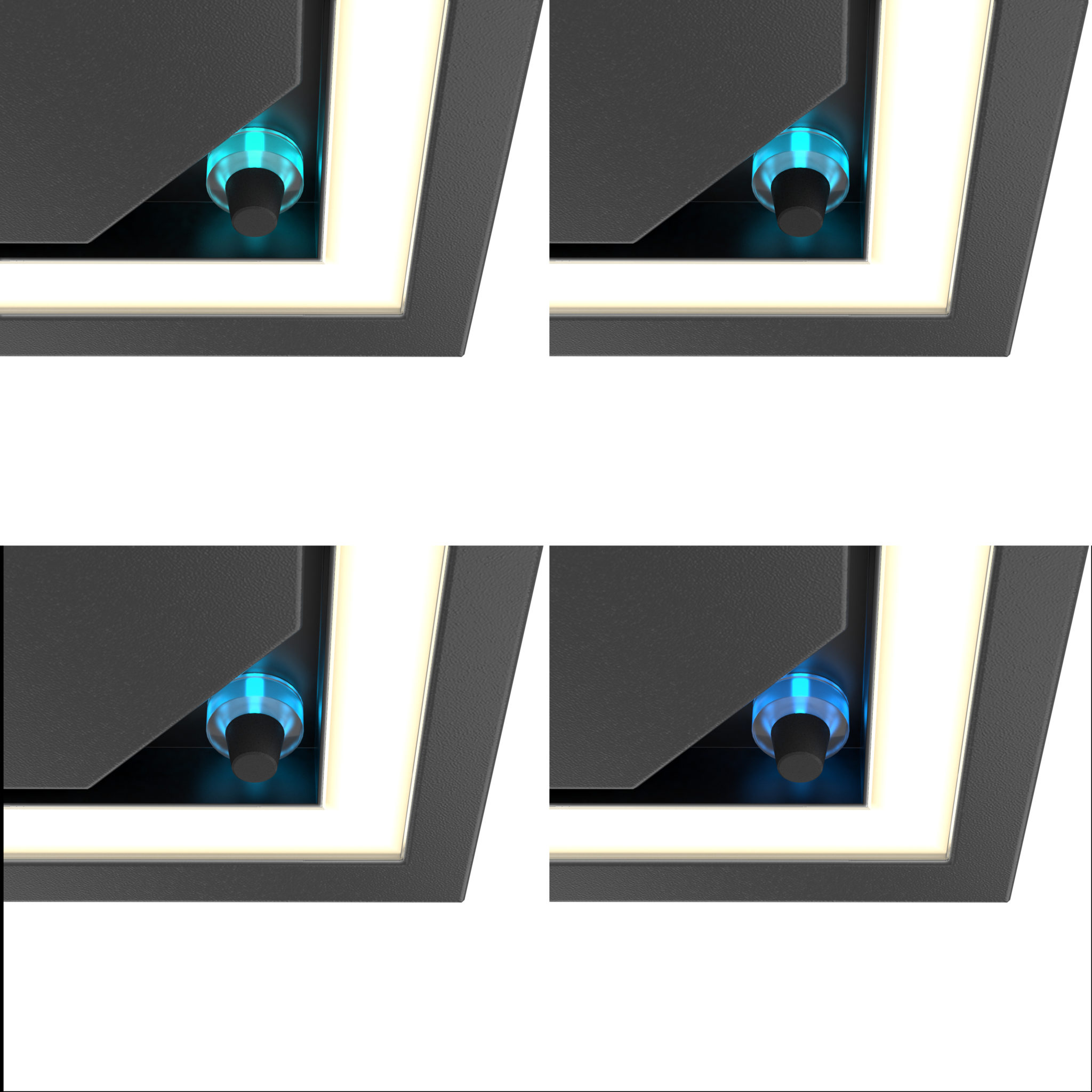 36″ Balance Charcoal Island Range Hood IS36BALANCECHR