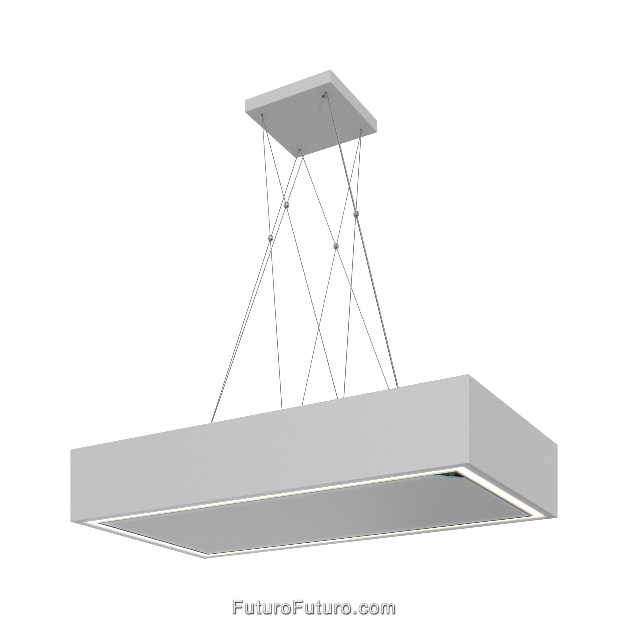 36″ Balance White Island Range Hood IS36BALANCEWHT