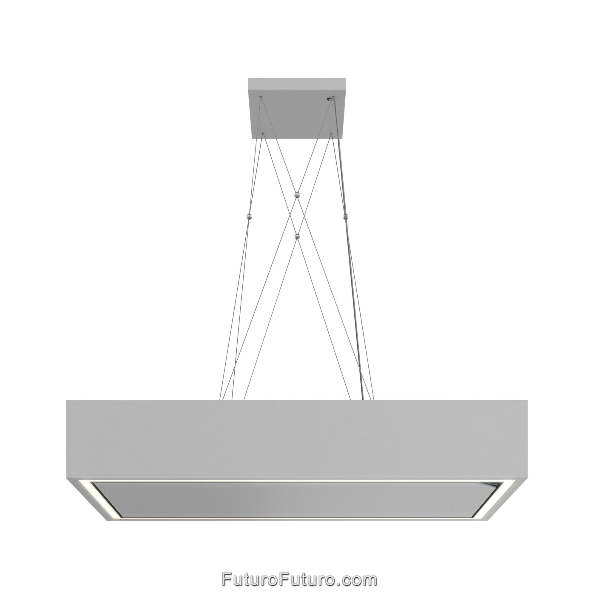 36″ Balance White Island Range Hood IS36BALANCEWHT