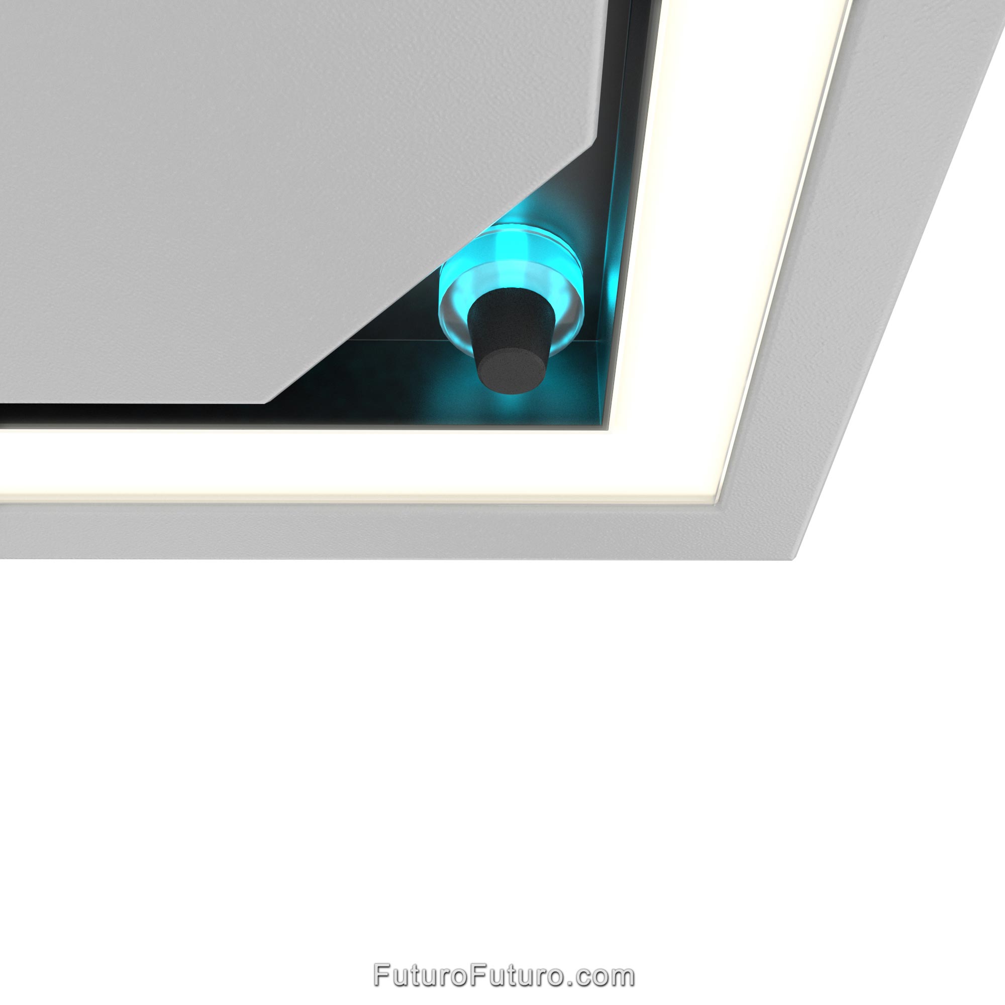 36″ Balance White Island Range Hood IS36BALANCEWHT