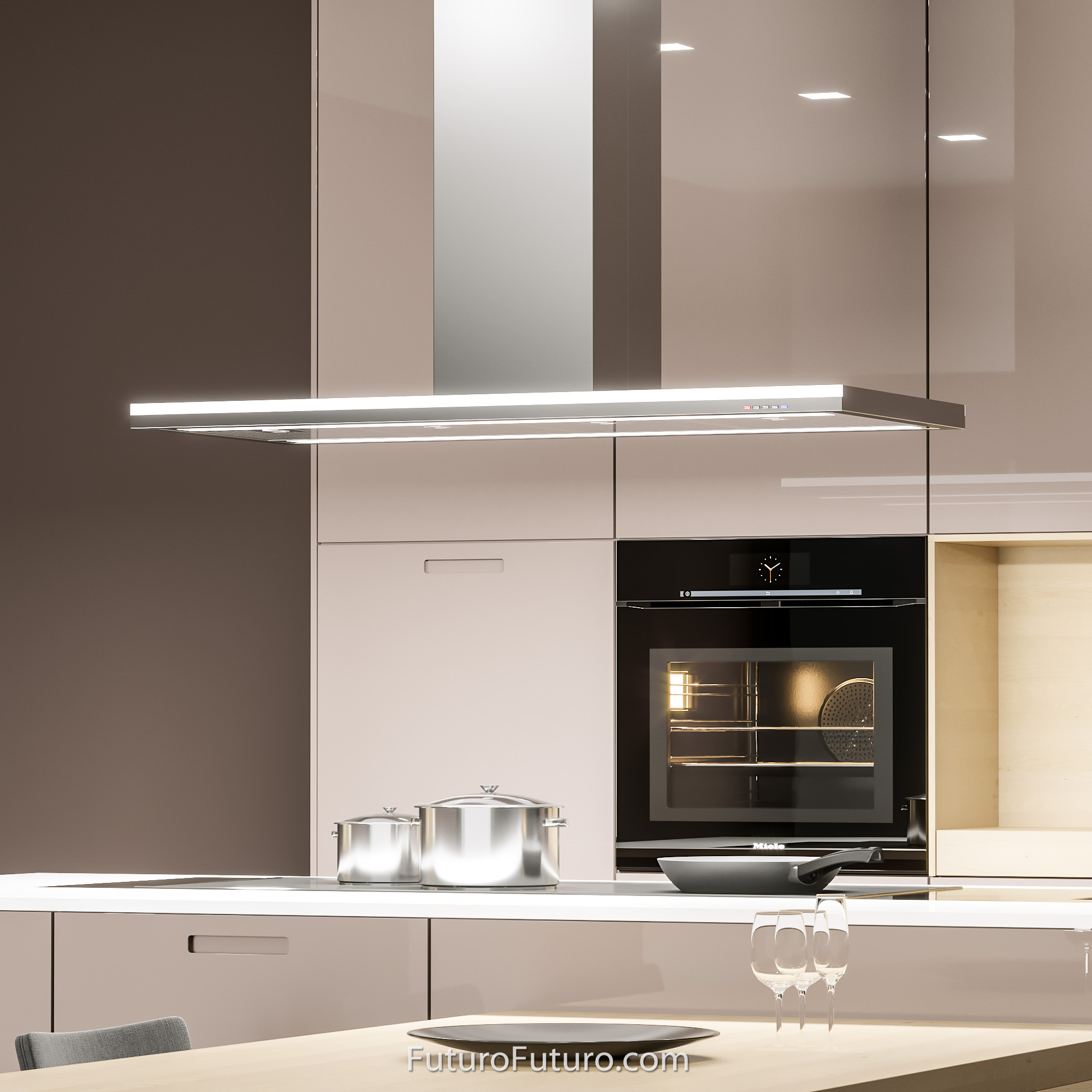 48″ Streamline Island Range Hood IS48STREAMLINEWHT