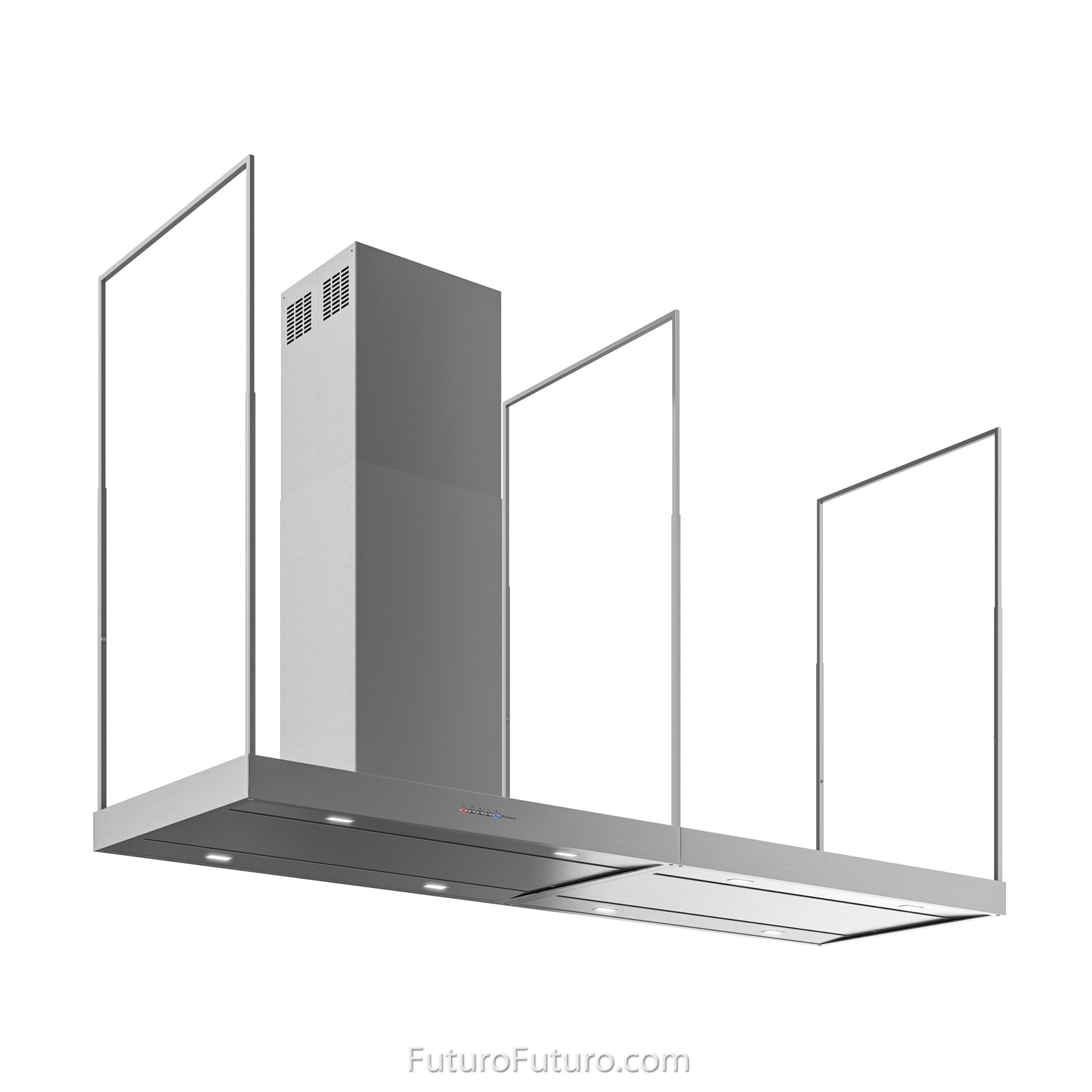 72″ Europe Station Island Range Hood IS72EUROPESTN