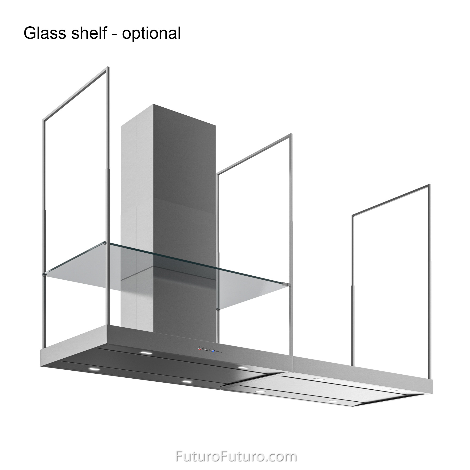 72″ Europe Station Island Range Hood IS72EUROPESTN