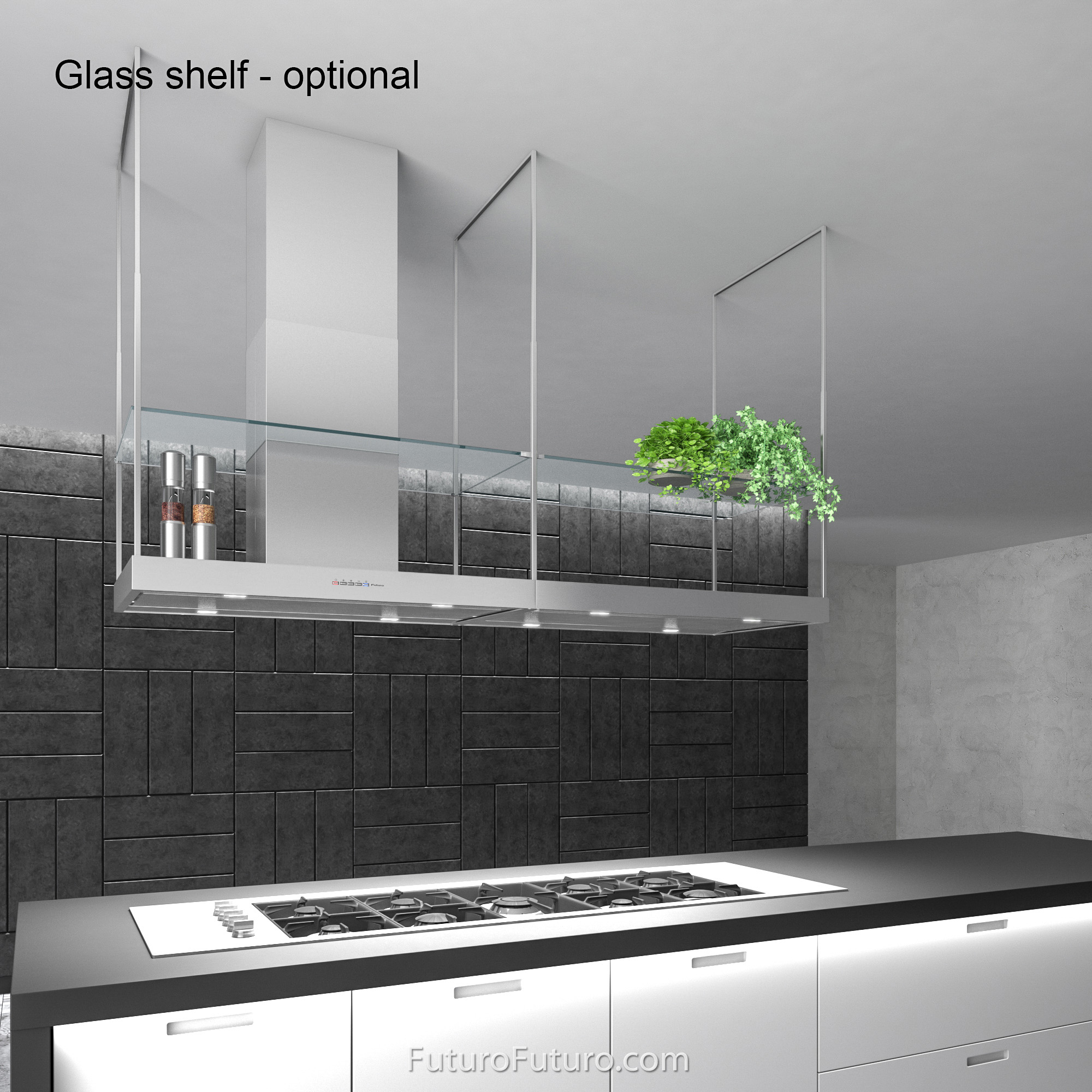 72″ Europe Station Island Range Hood IS72EUROPESTN