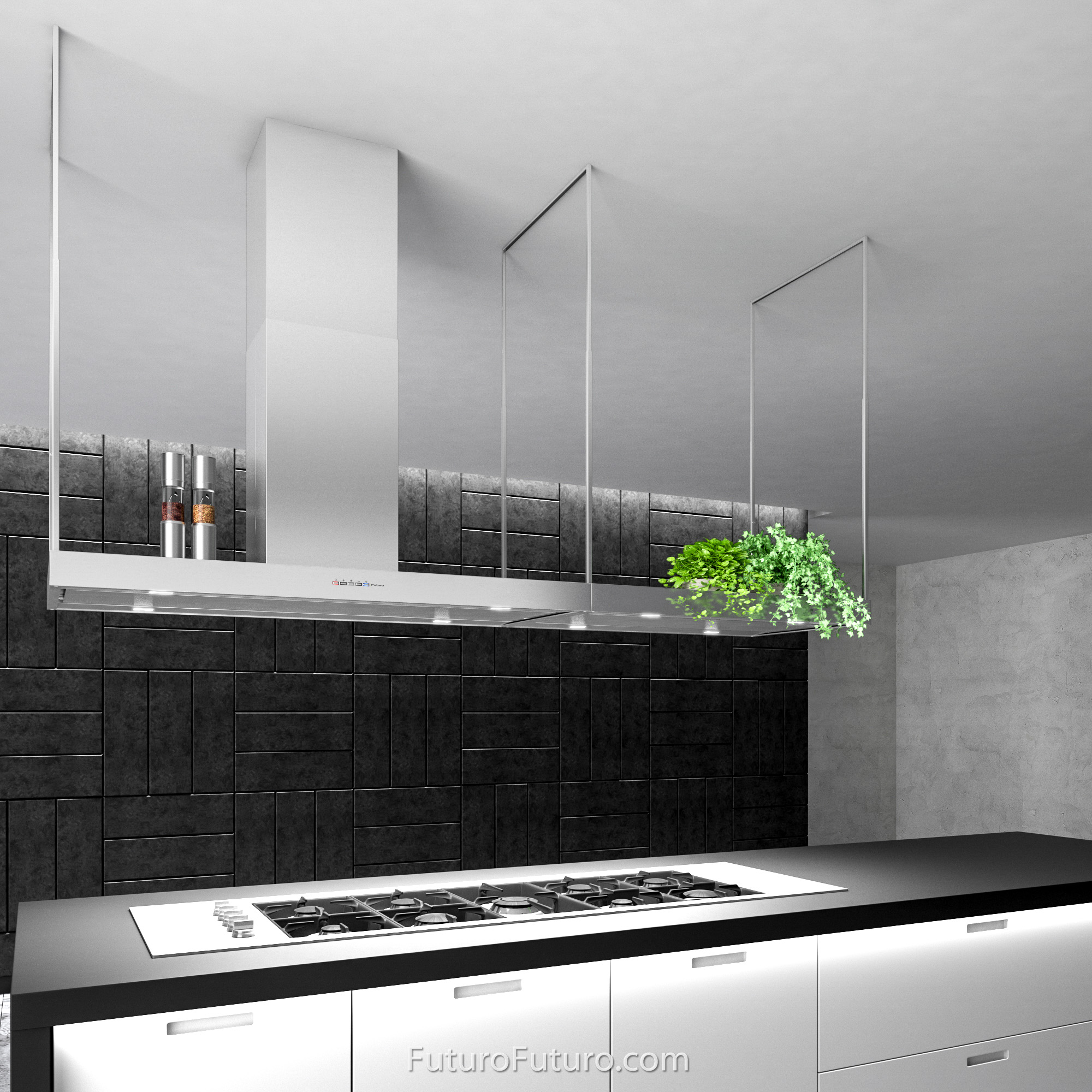 84″ Europe Station Island Range Hood IS84EUROPESTN