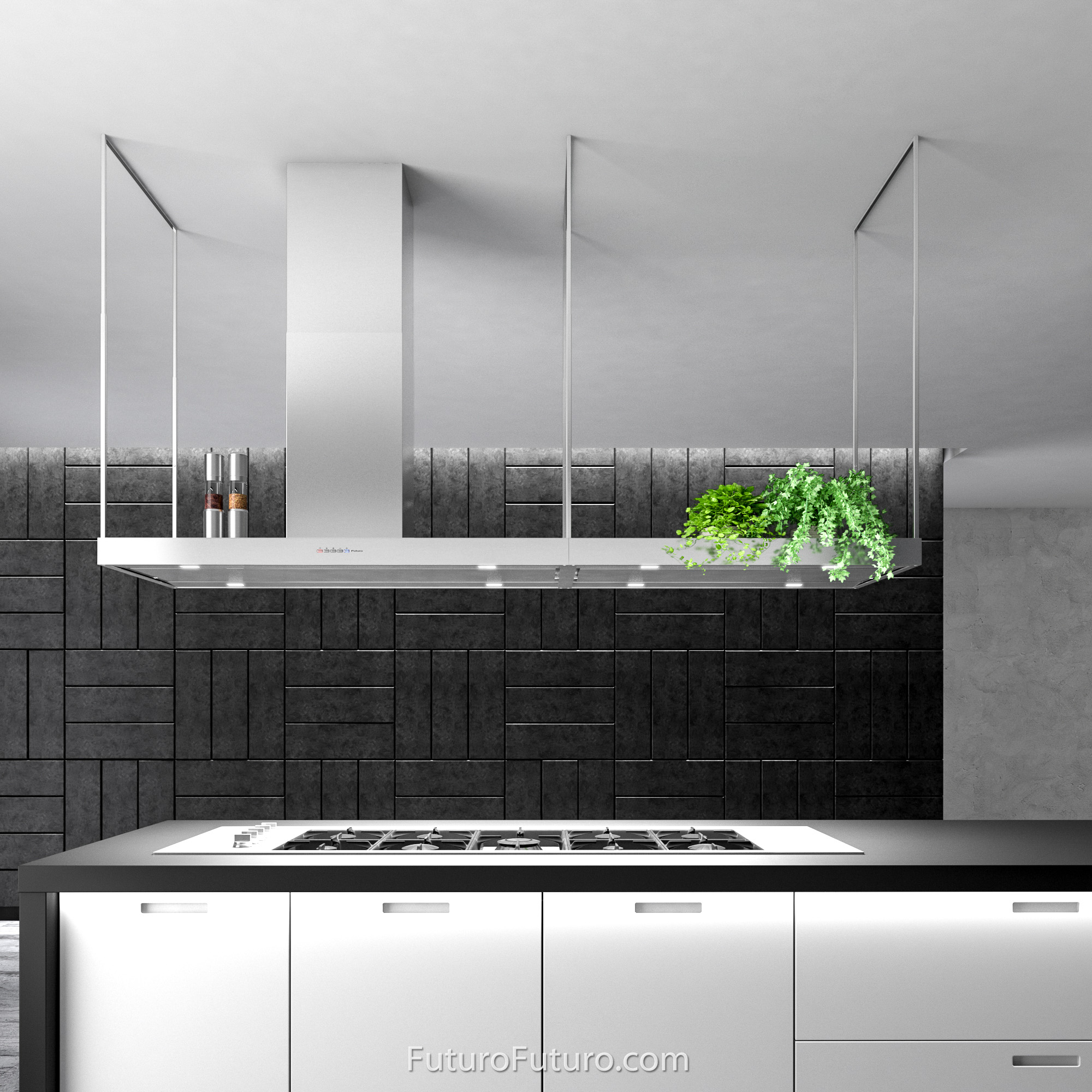 84″ Europe Station Island Range Hood IS84EUROPESTN