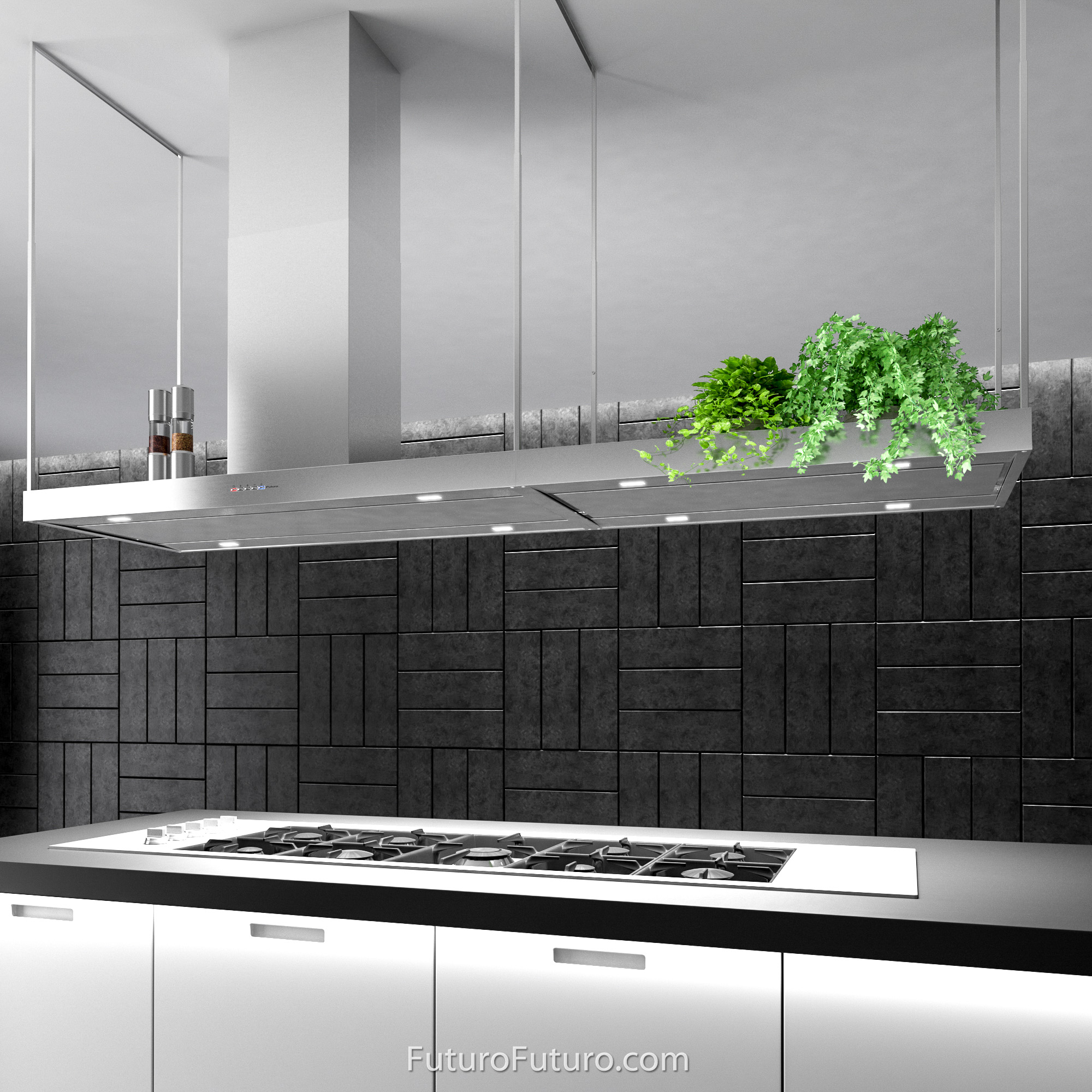 84″ Europe Station Island Range Hood IS84EUROPESTN