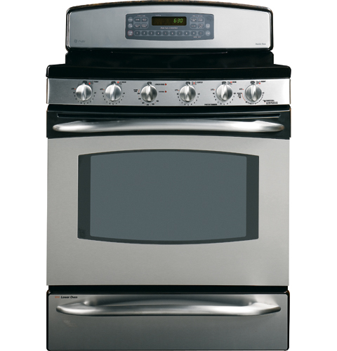 30" Free-Standing Dual-Fuel Double Oven Range J2B918SELSS