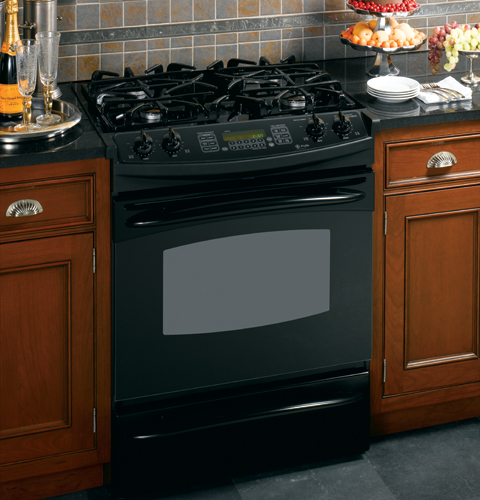 30" Dual Fuel Slide-In Range J2S968BEKBB