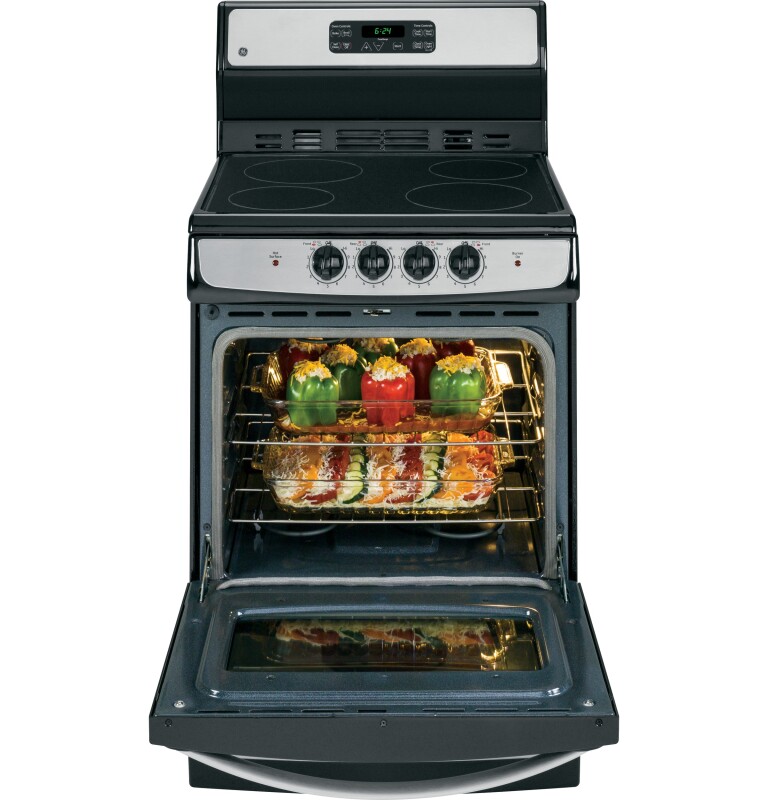 24" Self Clean Free-Standing Electric Range JA624RNSS