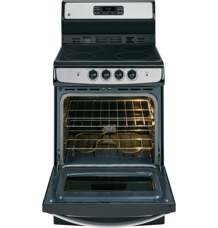 24" Self Clean Free-Standing Electric Range JA624RNSS