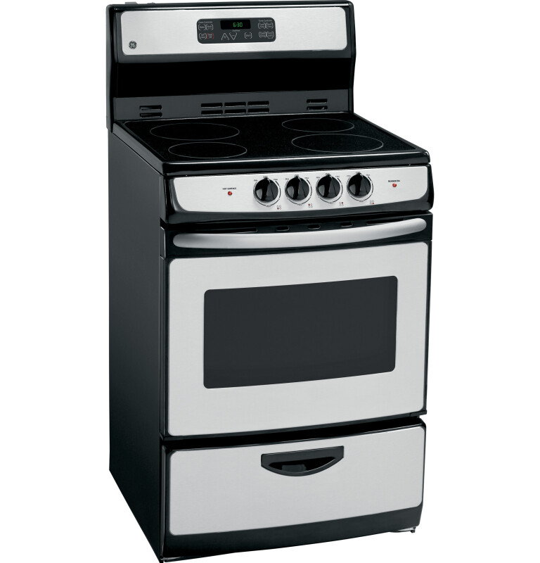 24" Self Clean Free-Standing Electric Range JA624RNSS