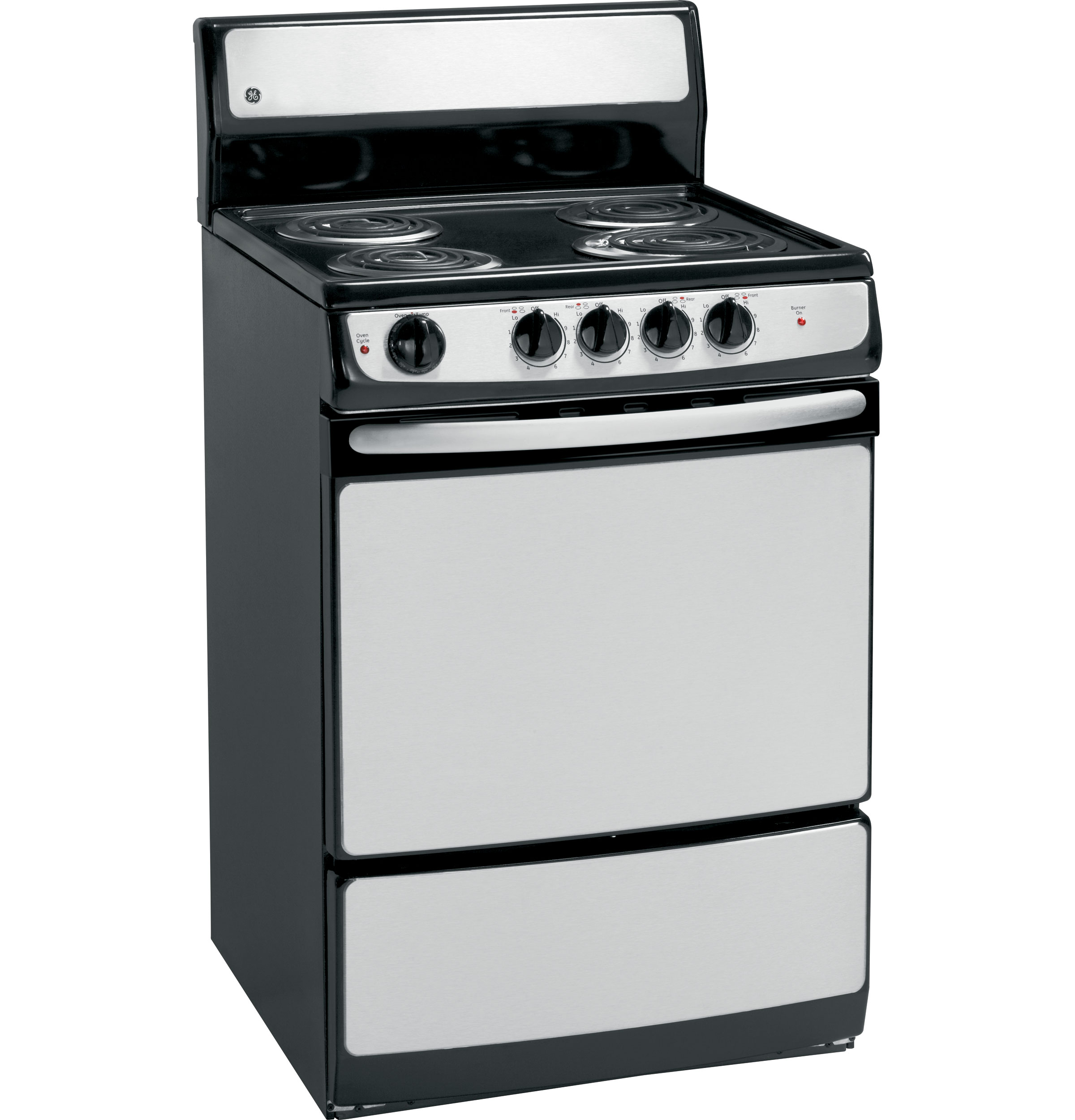 24" Standard Clean Free-Standing Electric Range JAS02SNSS