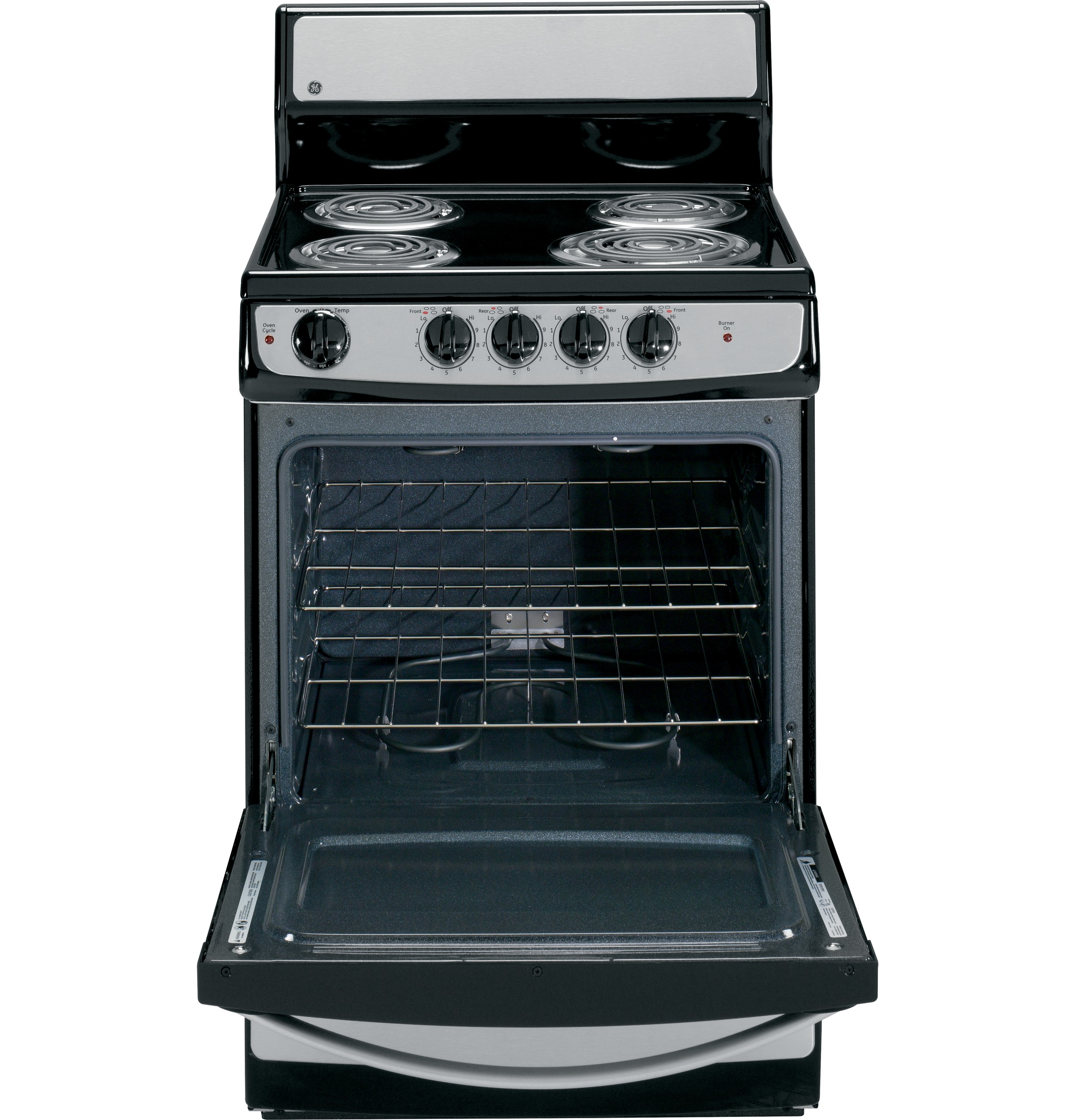 24" Standard Clean Free-Standing Electric Range JAS02SNSS