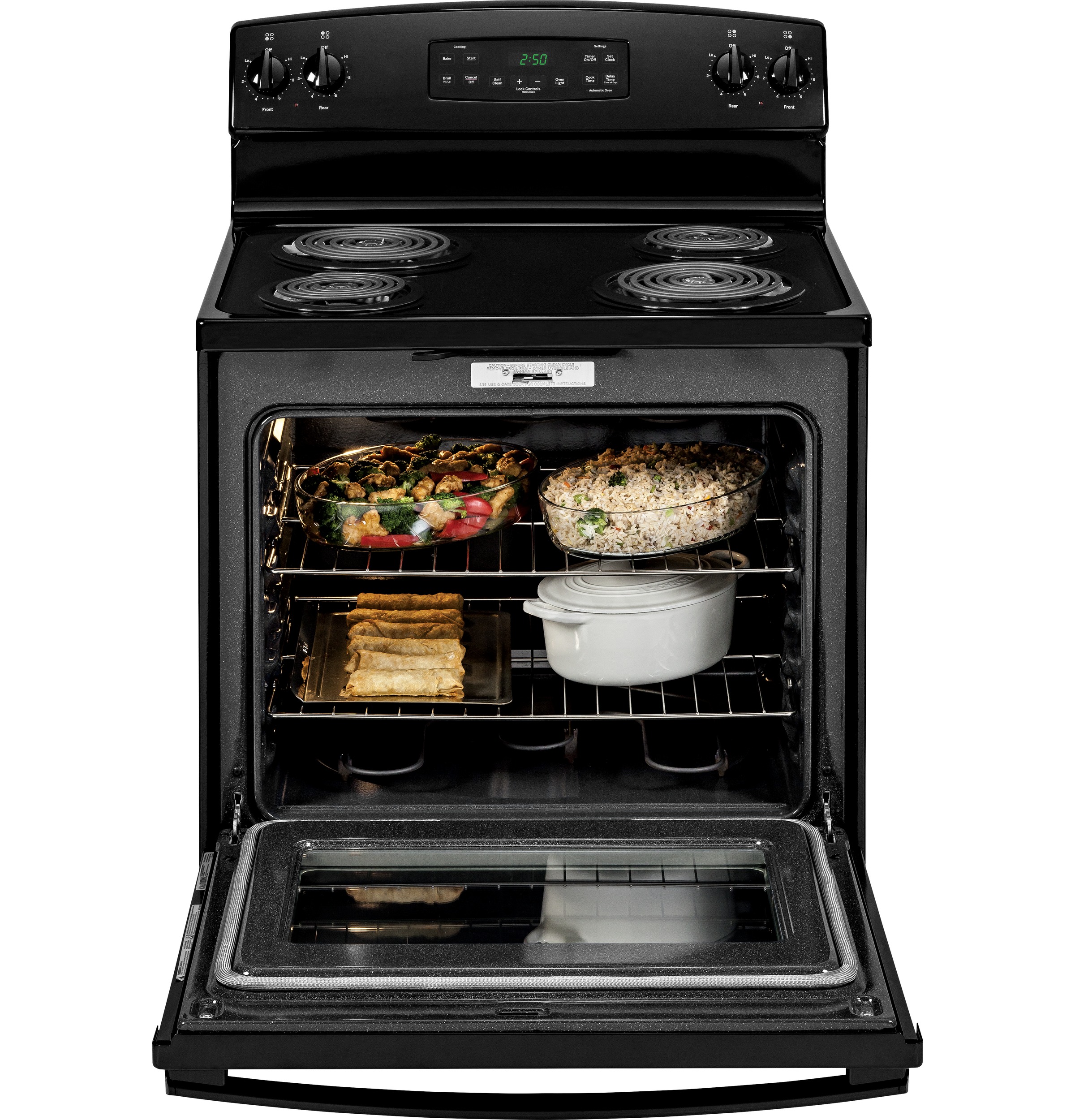 30" Free-Standing Electric Range JB250DFBB