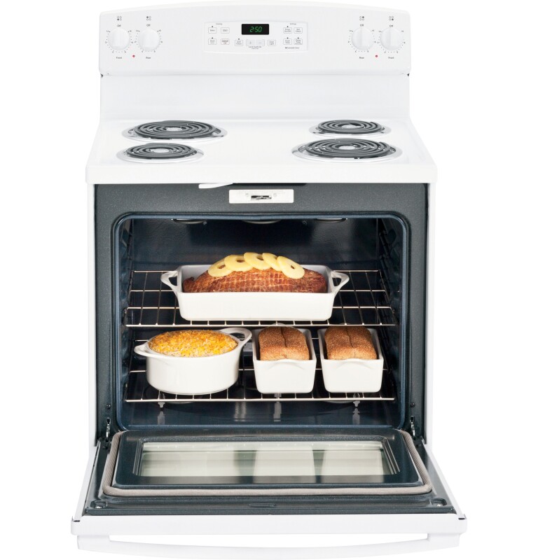 30" Free-Standing Electric Range JB250DFWW