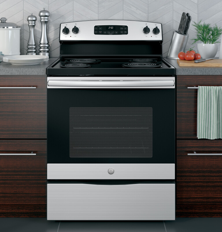 30" Free-Standing Electric Range JB250RKSS