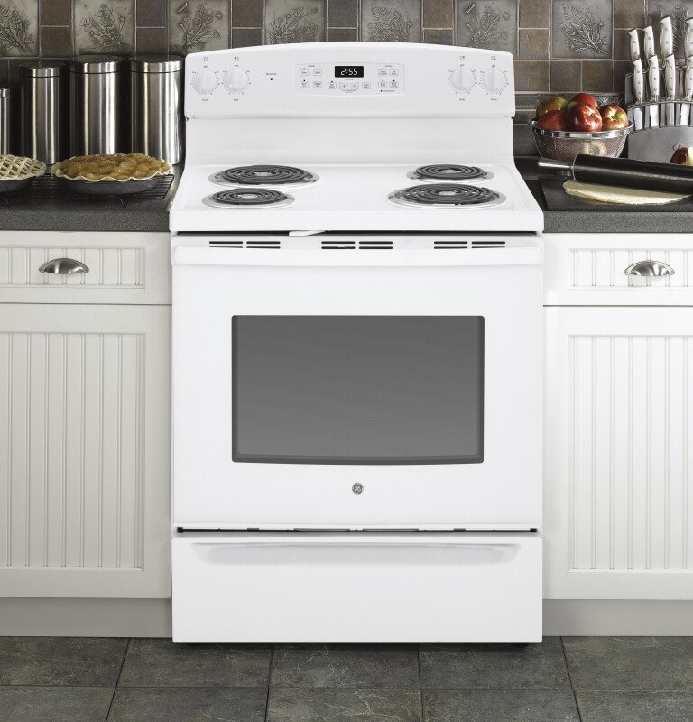 30" Free-Standing Electric Range JB255DJWW