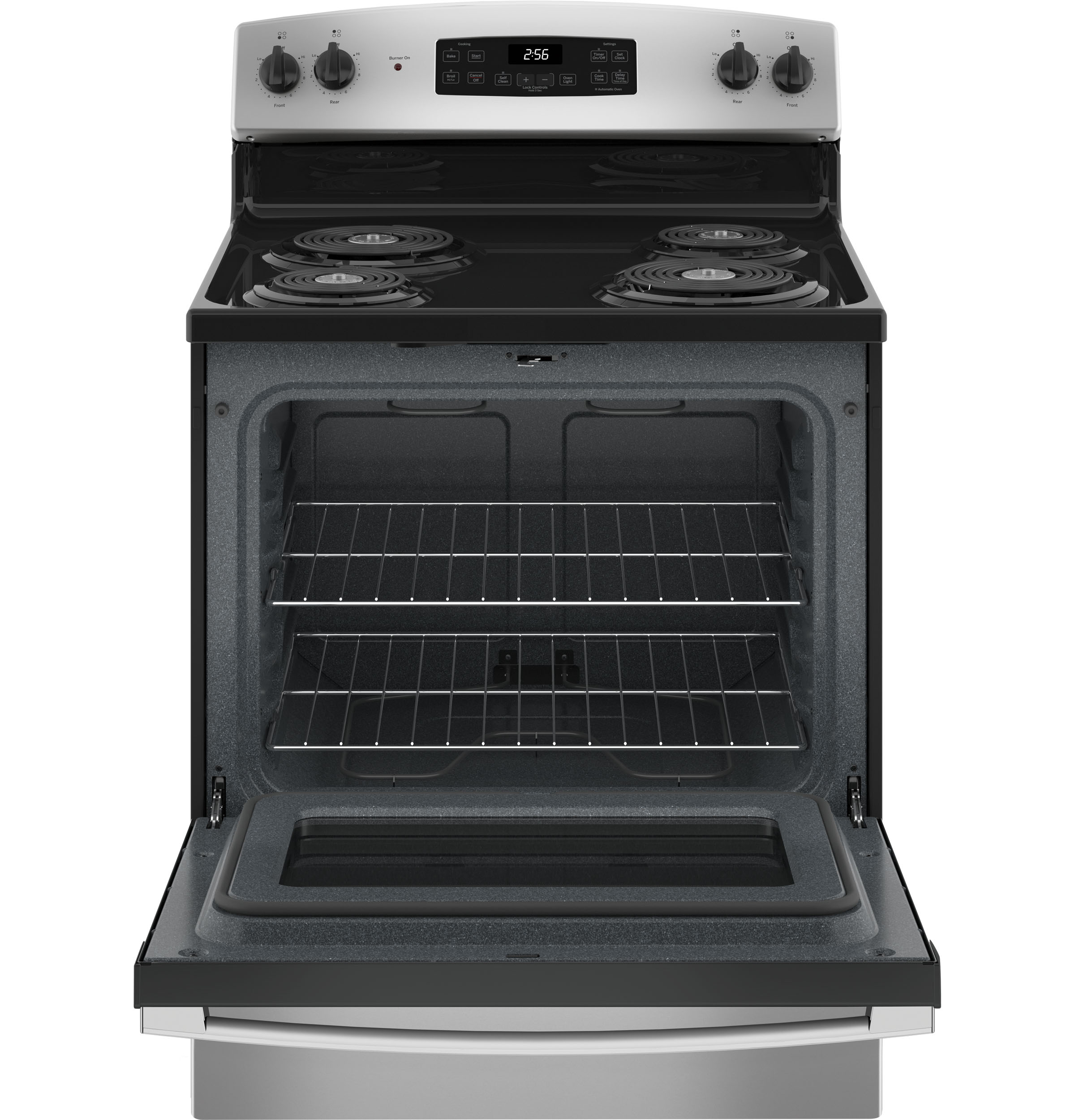 30" Free-Standing Self-Clean Electric Range JB256RTSS