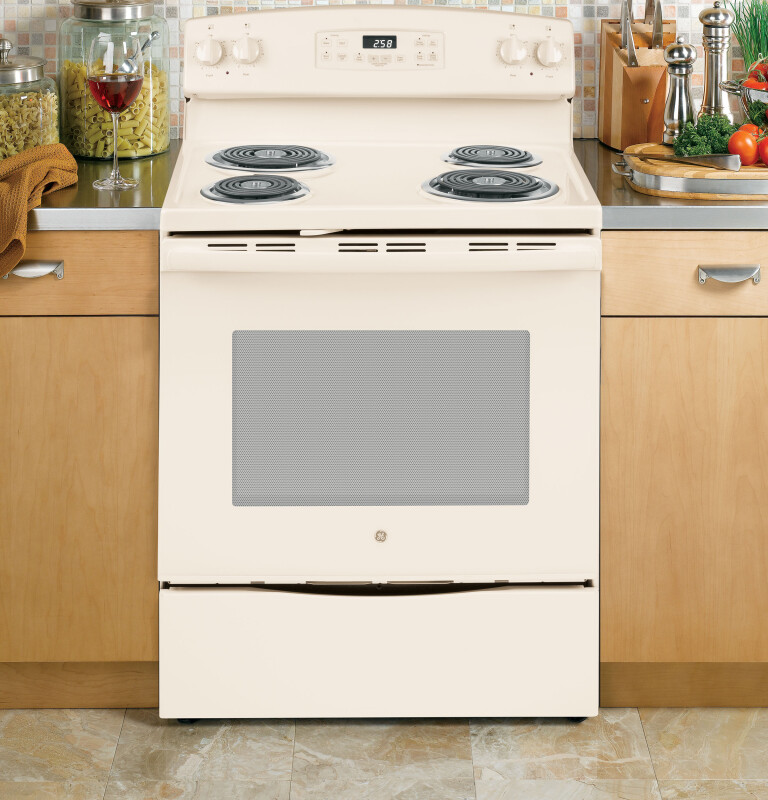 30" Free-Standing Self-Clean Electric Range JB258DMCC