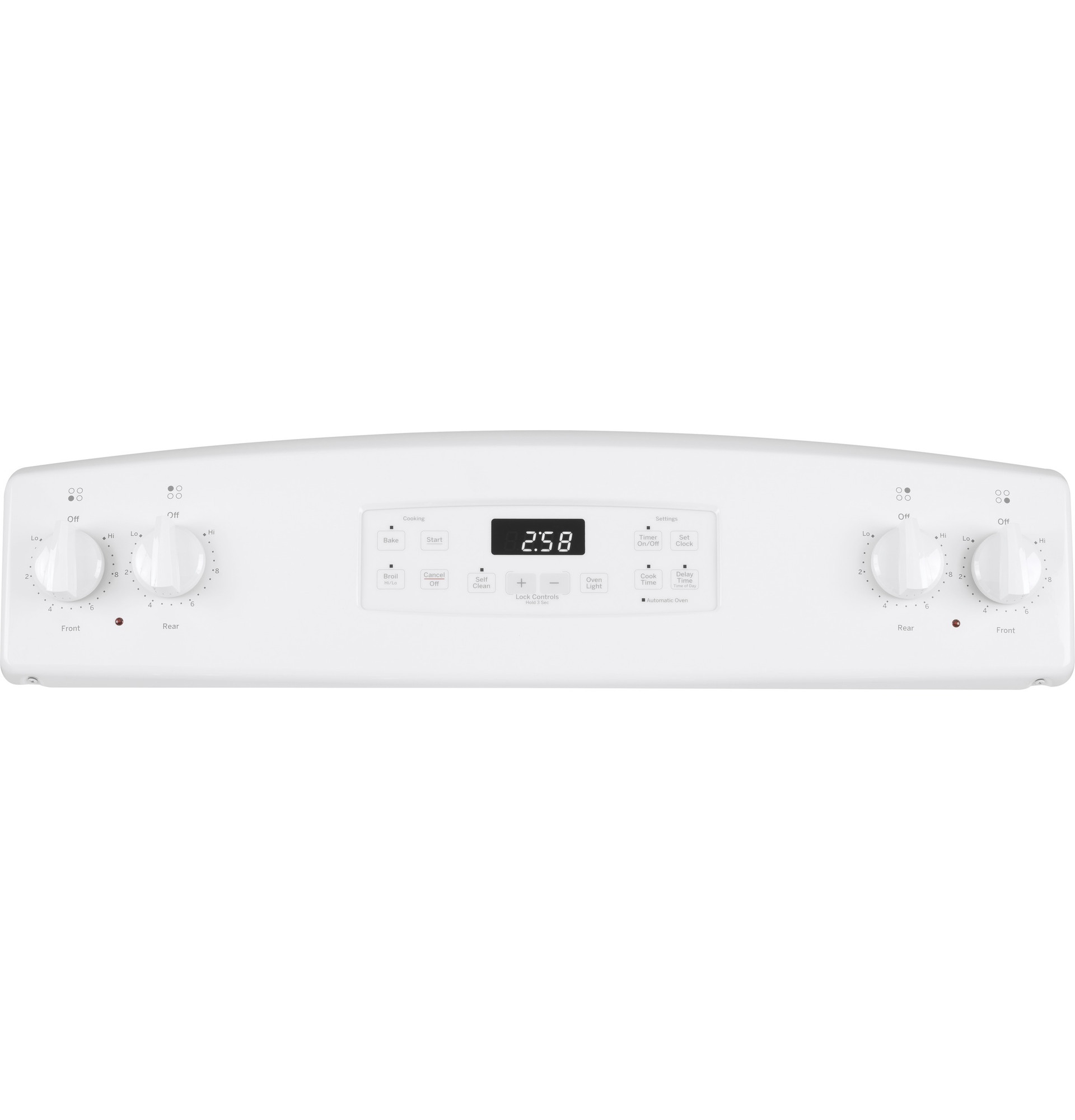 30" Free-Standing Self-Clean Electric Range JB258DMWW