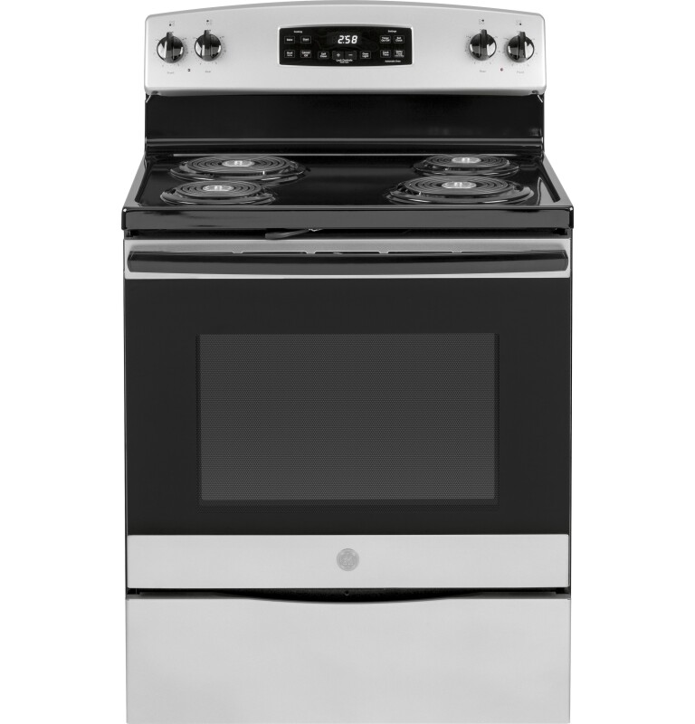 30" Free-Standing Self-Clean Electric Range JB258GMSA