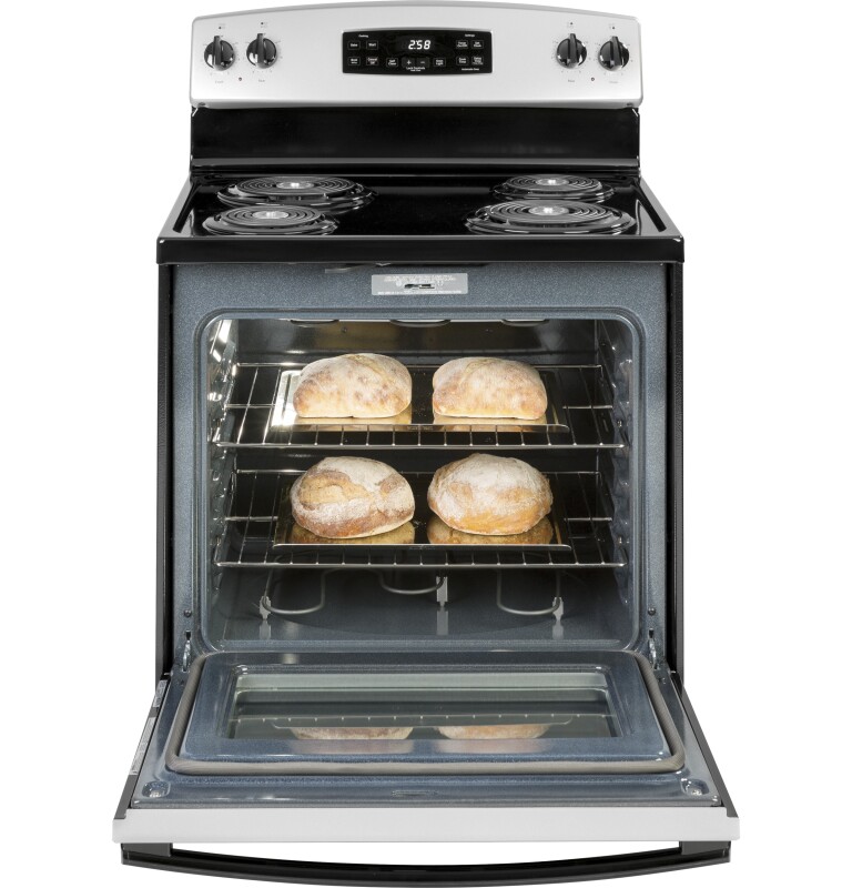 30" Free-Standing Self-Clean Electric Range JB258GMSA