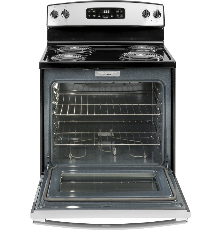 30" Free-Standing Self-Clean Electric Range JB258RMSS