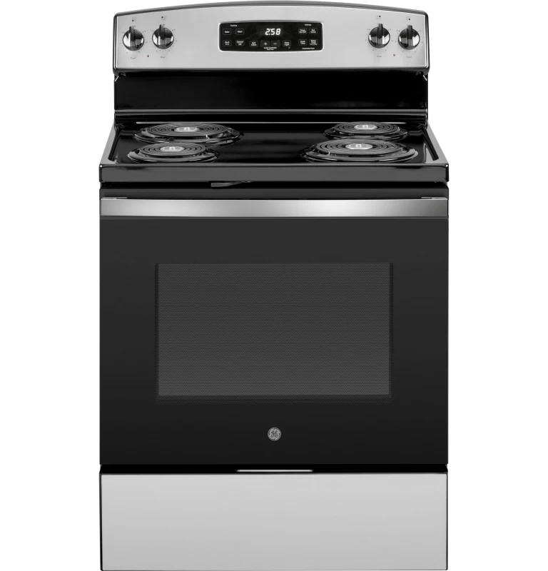 30" Free-Standing Self-Clean Electric Range JB258RTSS