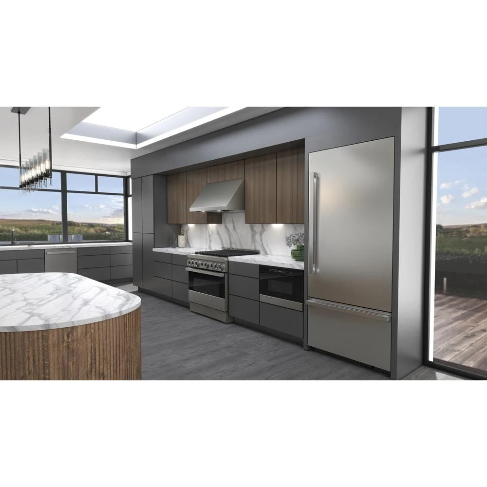 36” Panel-Ready Built-In Bottom-Freezer Refrigerator (Left-Hand Door Swing) JB36NXFXLE