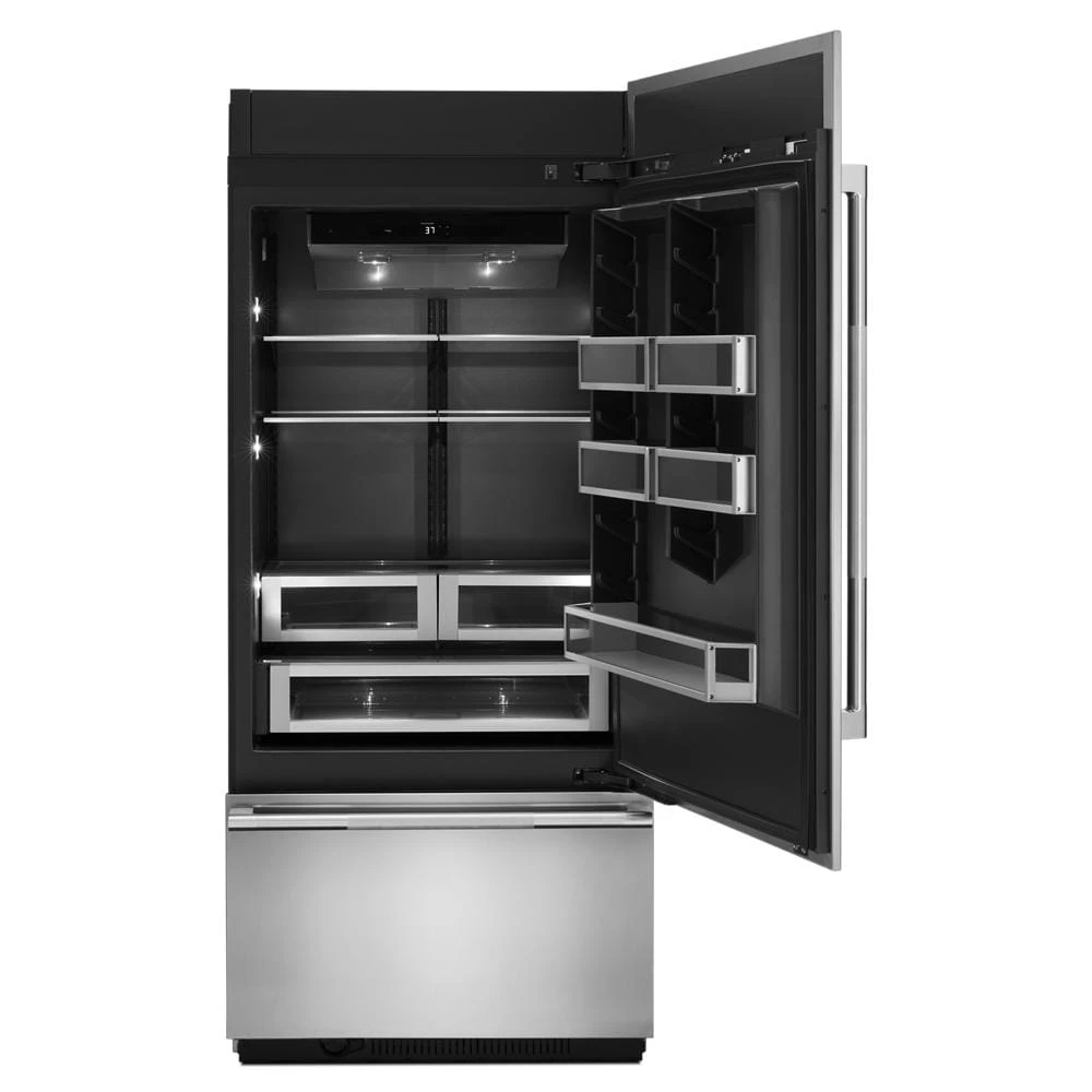 36” Panel-Ready Built-In Bottom-Freezer Refrigerator (Right-Hand Door Swing) JB36NXFXRE