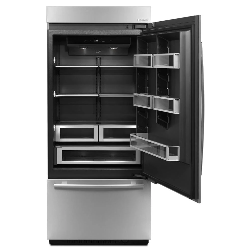 36” Panel-Ready Built-In Bottom-Freezer Refrigerator (Right-Hand Door Swing) JB36NXFXRE