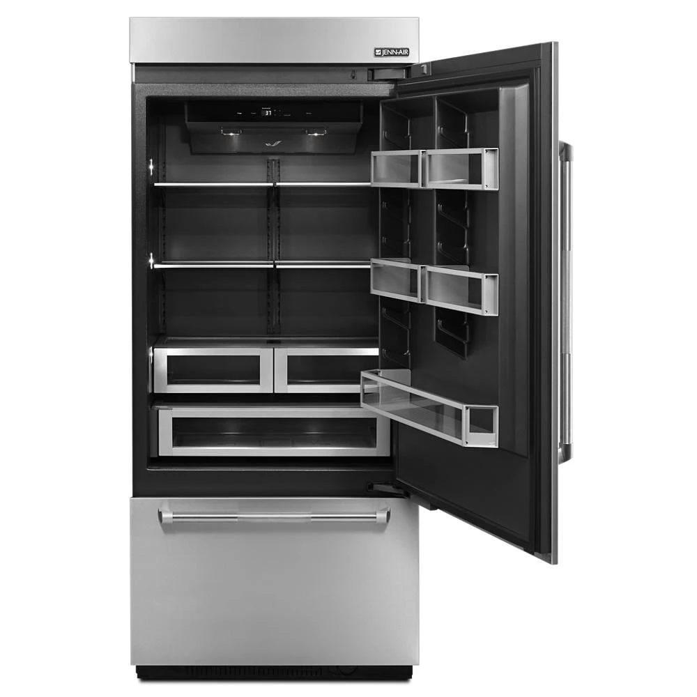 36” Panel-Ready Built-In Bottom-Freezer Refrigerator (Right-Hand Door Swing) JB36NXFXRE
