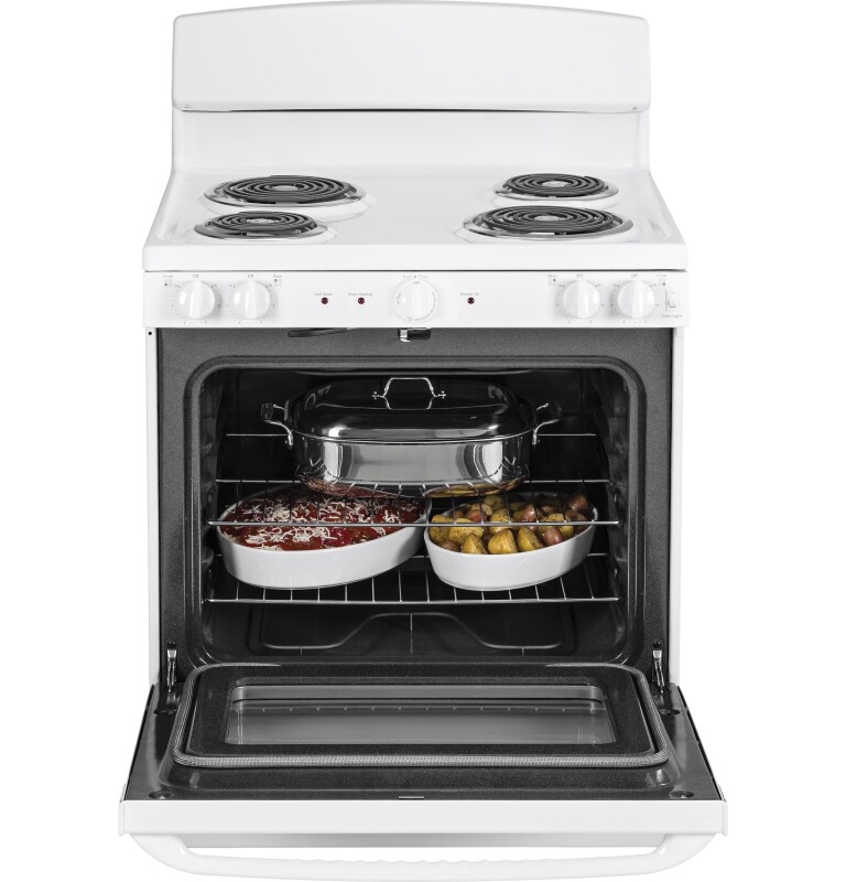 30" Free-Standing Electric Range JB450DFWW