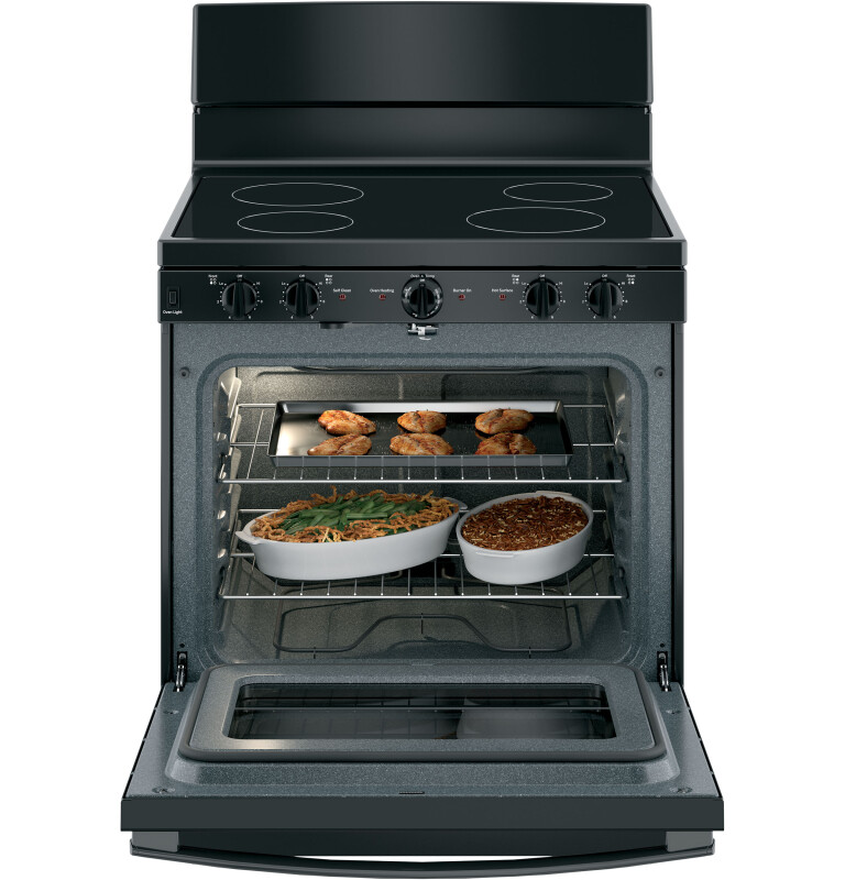 30” Free-standing Electric Radiant Smooth Cooktop Range JB480DMBB