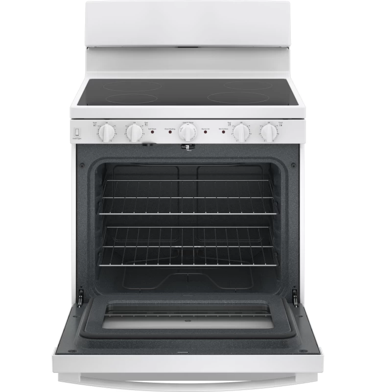 30” Free-standing Electric Radiant Smooth Cooktop Range JB480DTWW