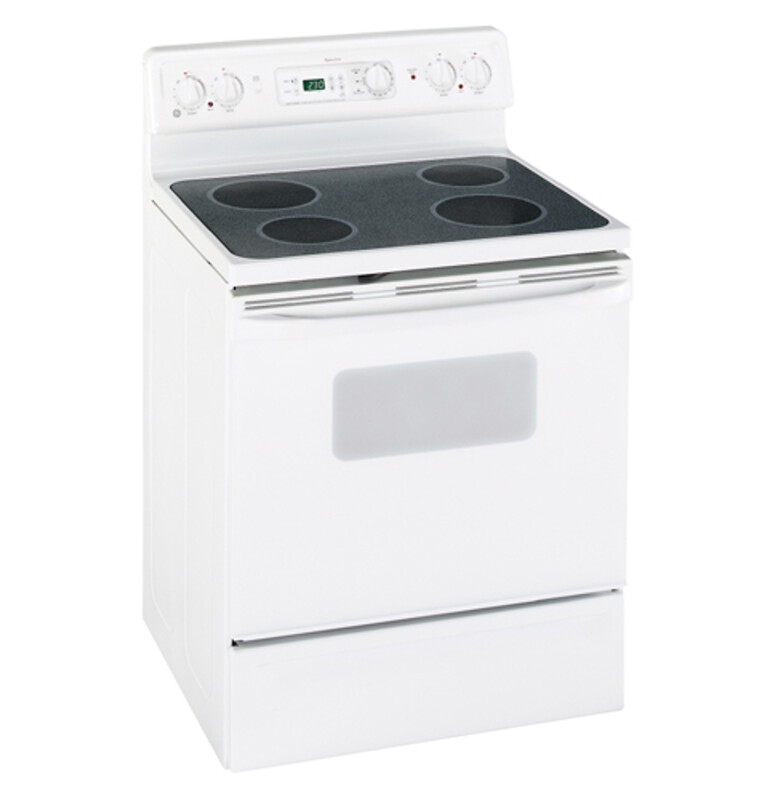 30" Free-Standing CleanDesign Electric Range JB600CDCC