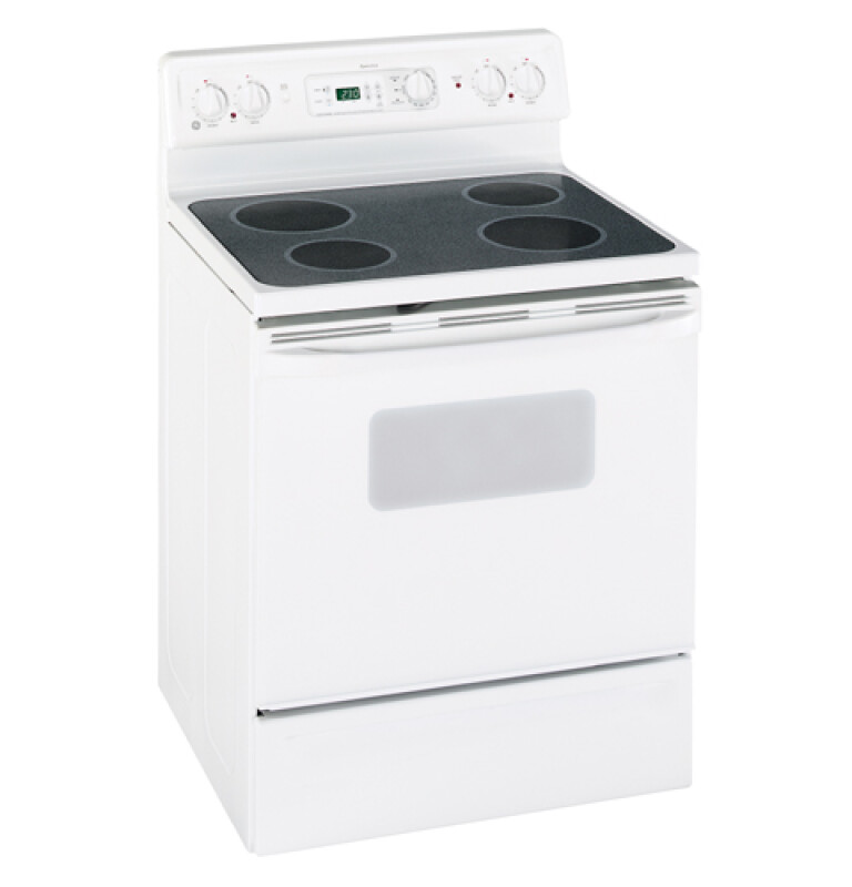 30" Free-Standing CleanDesign Electric Range JB600WDWW