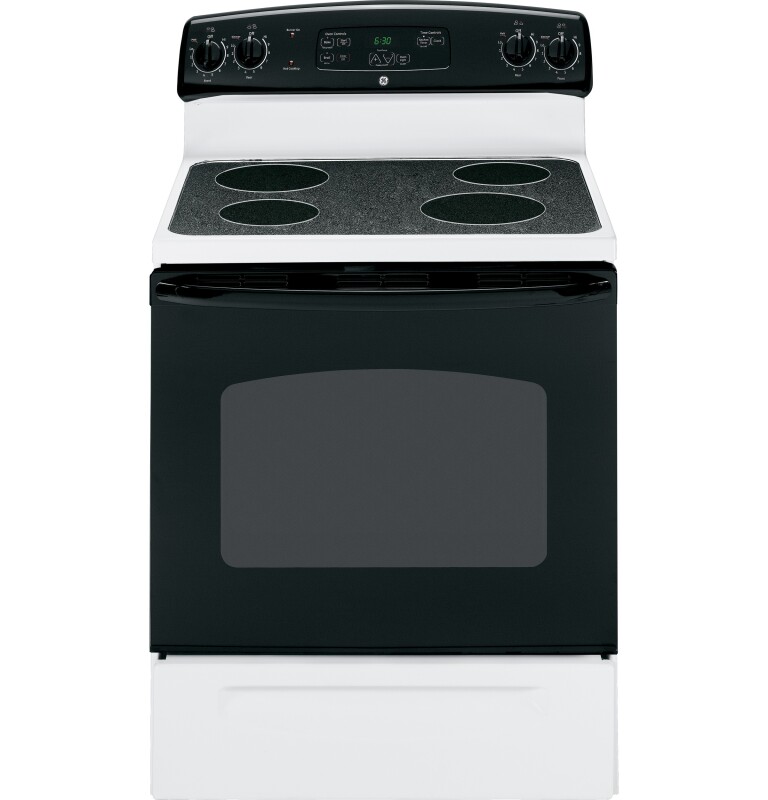 30" Free-Standing CleanDesign Electric Range JB620BRWH