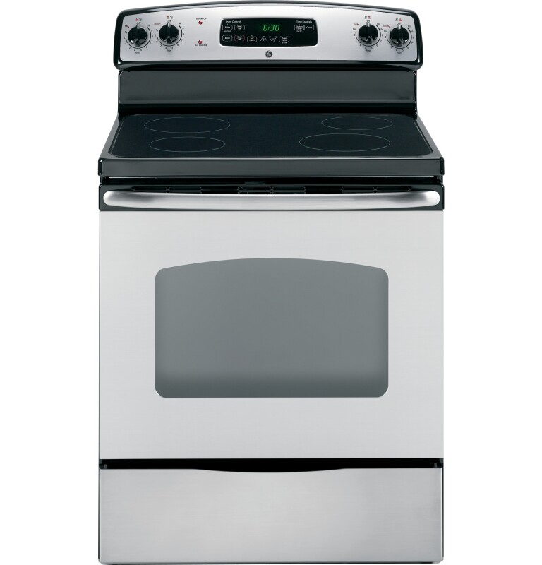 30" Free-Standing CleanDesign Electric Range JB620SRSS