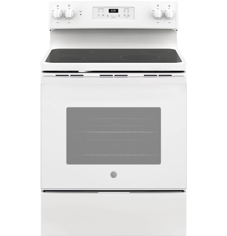 GE 30" Free-Standing Electric Range White JB625DKWW Picture 1