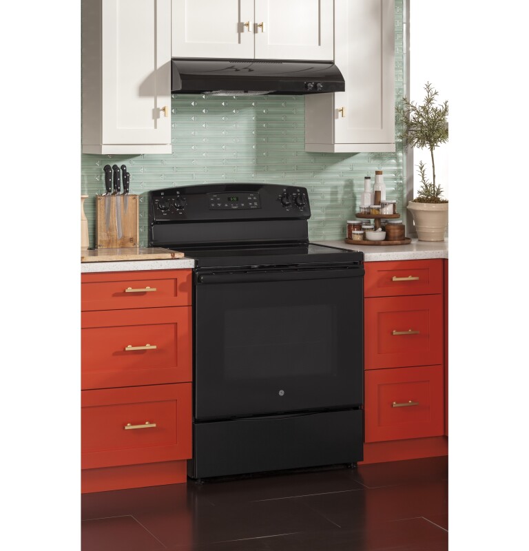 30" Free-Standing Electric Range JB630DFBB