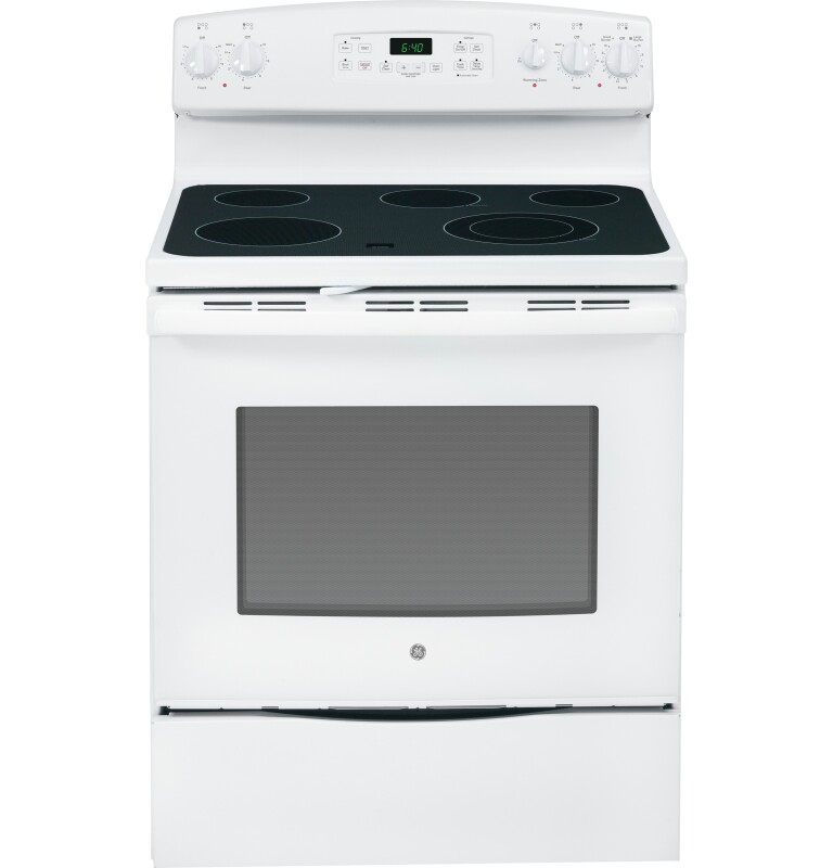 30" Free-Standing Electric Range JB640DFWW